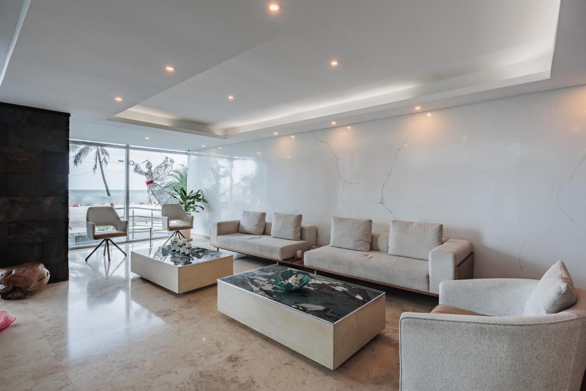 Apartamento Precioso Apto De 1 Con Vista Extraordinaria En Bocagrande Cartagena